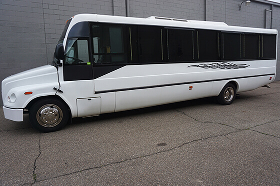 Large party bus service