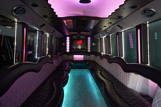 35-passenger party bus